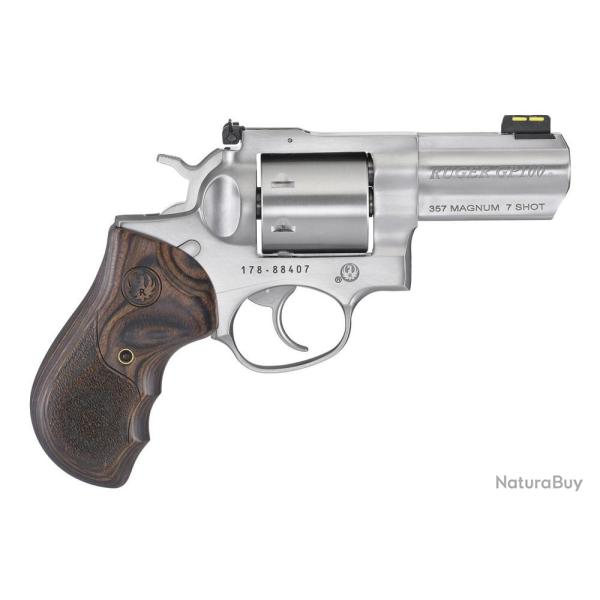 Revolver Ruger GP100 KGP161 .357MAG 6" 6 coups inox HAUSSE REGLABLE 1707