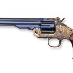 Revolver Uberti 1875 SECOND MODEL SCHOFIELD .QD .45COLT 7" BLEU/JASPE