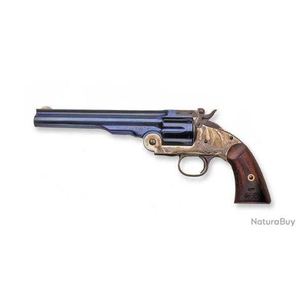 Revolver Uberti 1875 SECOND MODEL SCHOFIELD .QD .45COLT 7" BLEU/JASPE