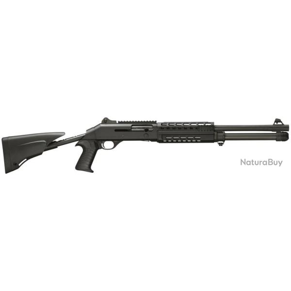 Fusil semi-automatique Benelli M4 A1 Multi-Rail 18,5" MC GS 3"cros tel. Tube lg(Valise,bretel,kit ne