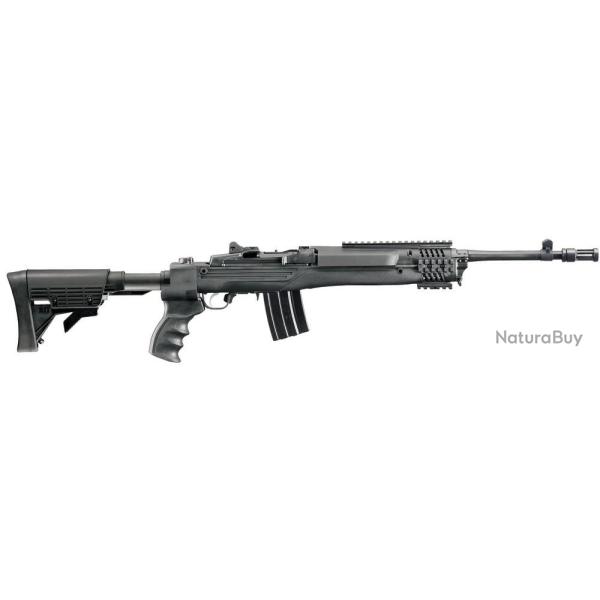 Carabine Ruger MINI-14 TACT .300BLK 5 coups 16.12"40.94CM CACHE FLAMME noir crosse FIXE
