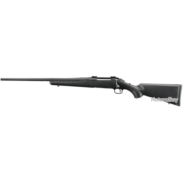 Carabine Ruger AMERICAN RIFLE 308 WIN 4 coups 22" 56CM noire MATTE gaucher (1C)