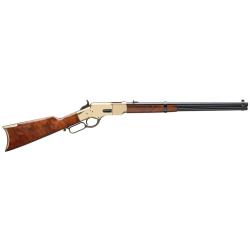 Carabine Uberti 1866 YELLOW BOY SPORTING RIFLE 150TH ANNIVERSARY 20" .45LC - FINI MAIN