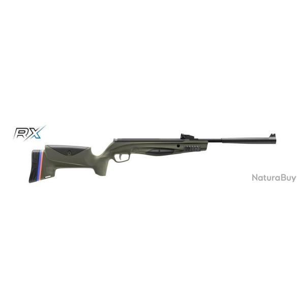 Carabine AIR Stoeger RX3 TAC synth�tique HAUSSE + GUIDON CAL.4,5 7.5J VERTE RXT3002D