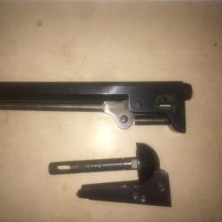 Canon avec levier de bourroir et carcasse acier calibre 36 euroarms briesca