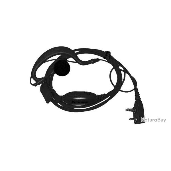 Oreillette Midland avec micro pour takie walkie G7 &amp; G9