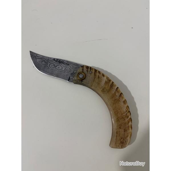 couteau fabriqu� en corse Curnicciolu de Fabien Cazorla