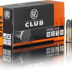Munitions 22Lr RWS Club par 500