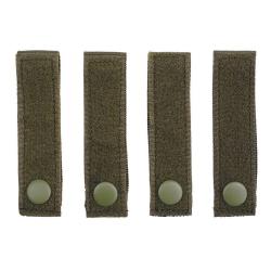 Set x4 Bandes Scratch sur attache MOLLE (101 Inc) OD