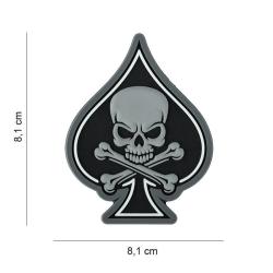 Patch 3D PVC Ace of Spades (101 Inc)