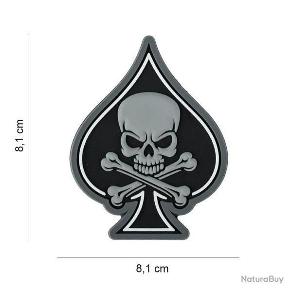 Patch 3D PVC Ace of Spades (101 Inc)