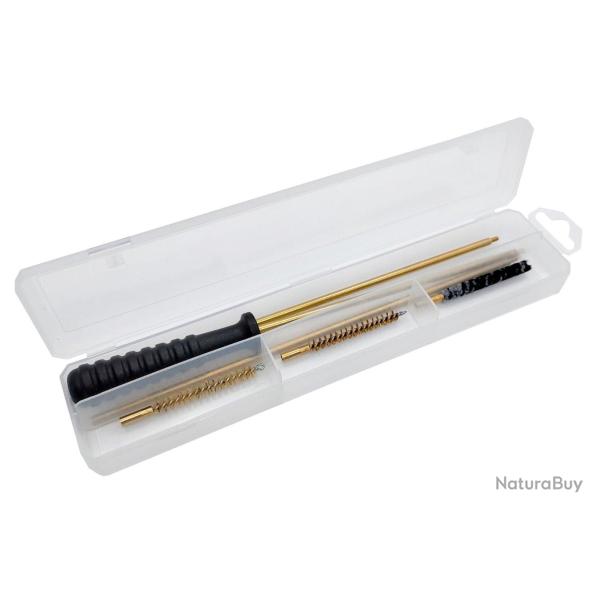 Kit de nettoyage calibre 22 Megaline transparent avec carabine laiton