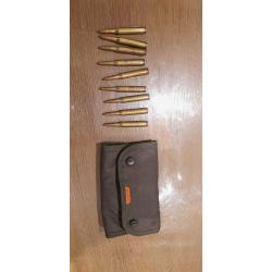9 balles de 270 winchester Avec pochette (20 balles)