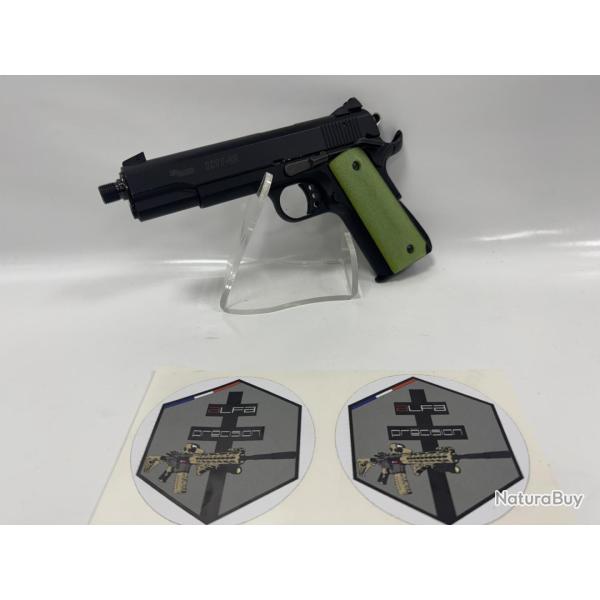 Pistolet d'occasion Sig Sauer 1911/22 filet�, en 22Lr