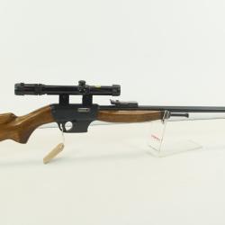 carabine unique x51 bis 22lr semi-auto lunette 3-7x22  pour ench&egrave;re 1� sans prix de r&eacute;serve 33p19l3