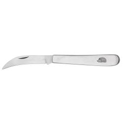 Serpette L&eacute;opard manche inox Lame 5,6 cm