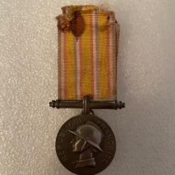 M&eacute;daille honneur argent pompier