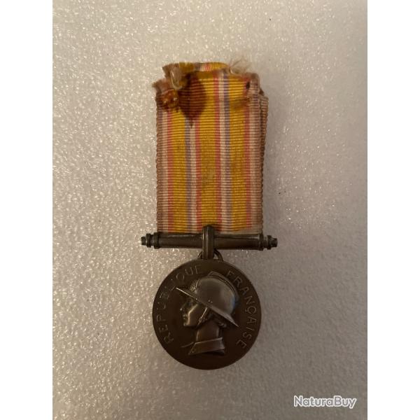 M�daille honneur argent pompier