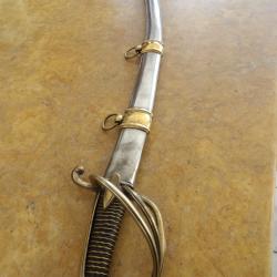 sabre officier cavalerie l&eacute;g&egrave;re chasseur &agrave; cheval mod an XIII 1&deg; Empire Klingenthal 1807 1809