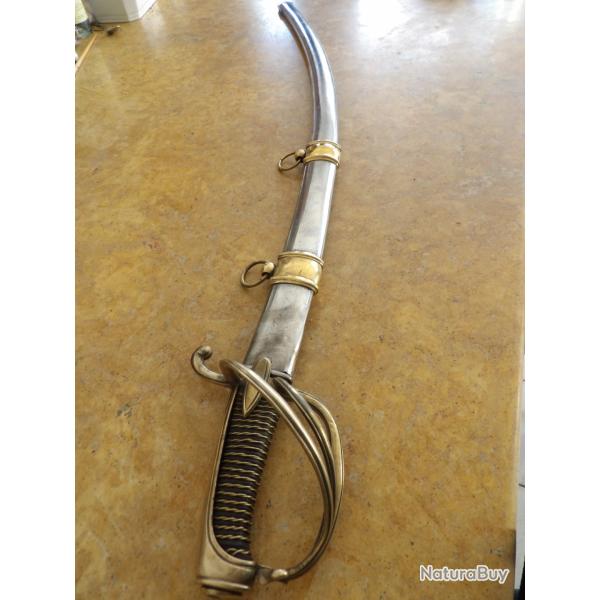 sabre officier cavalerie l�g�re chasseur � cheval mod an XIII 1� Empire Klingenthal 1807 1809