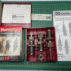 Jeu d'Outils / Dies Hornady New Dimension 3 Die Set 9mm Luger Titane Nitride