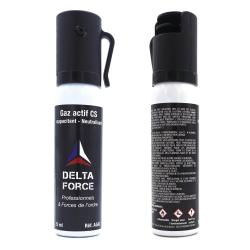 A&eacute;rosol de d&eacute;fense Delta Force gaz CS liquide 25 ml - Autre / Unit&eacute;
