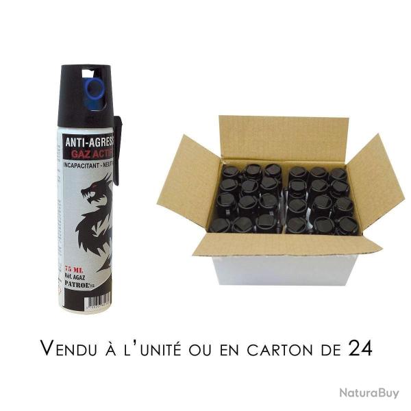A�rosol de d�fense Delta Force gaz CS liquide 75 ml grande - Autre / Unit�