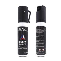 A&eacute;rosol de d&eacute;fense Delta Force Red Pepper OC 25 ml - Autre / Unit&eacute;