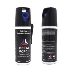 A&eacute;rosol de d&eacute;fense Delta Force Red Pepper OC 50 ml - Autre / Unit&eacute;