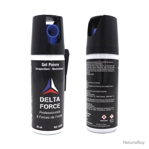 A�rosol de d�fense Delta Force Red Pepper OC 50 ml - Autre / Unit�