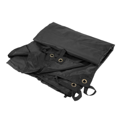 B&acirc;che Brandit Premium 2 x 3 m polyester enduit oeillets m&eacute;tal - Noir
