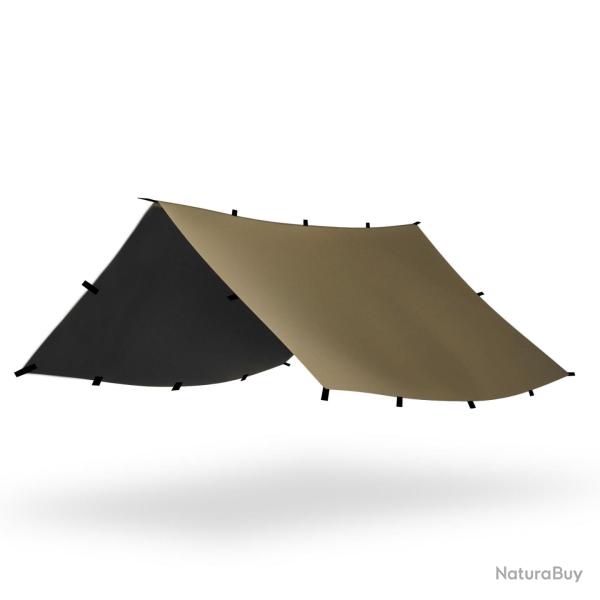 B�che de bivouac 3 x 3 m Tac Maven Wild nylon ripstop enduit - Coyote