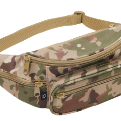 Banane Brandit ceinture r&eacute;glable cinq poches &agrave; glissi&egrave;re - Tactical Camo