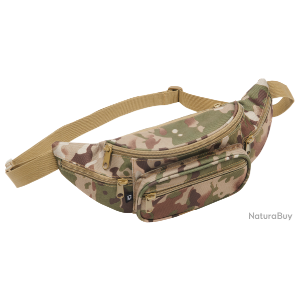 Banane Brandit ceinture r�glable cinq poches � glissi�re - Tactical Camo
