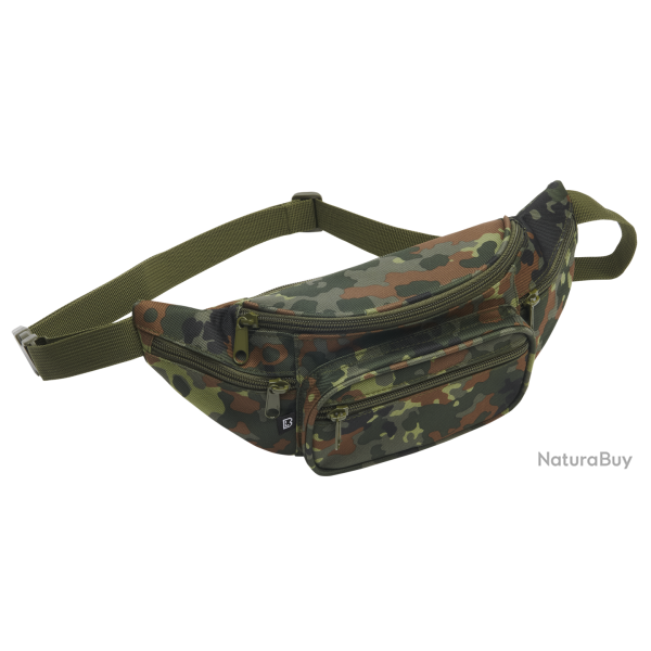 Banane Brandit ceinture r�glable cinq poches � glissi�re - Flecktarn