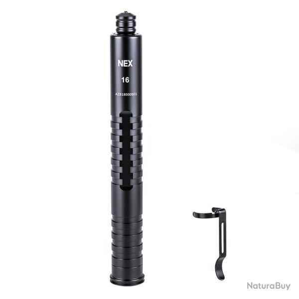 B�ton t�lescopique Nextorch N16 Wal 16" d�ploy� 40,1 cm 210 g - Noir