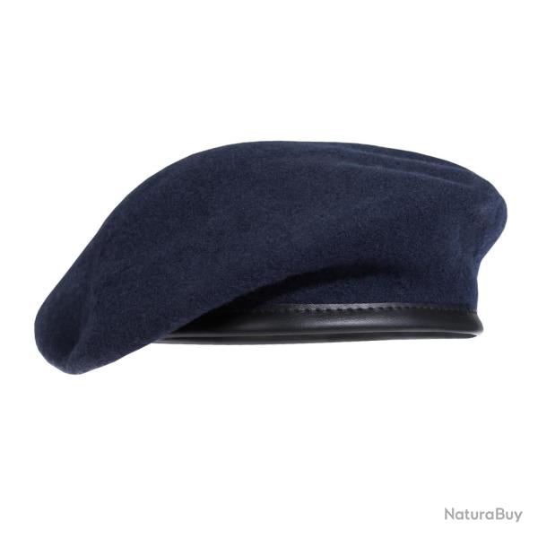 B�ret type fran�ais Pentagon laine d'Australie 62's passepoil - Bleu marine / 61