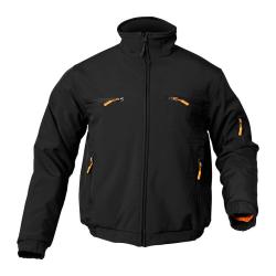 Blouson bomber Ares Trex softshell membran&eacute; 10 000 mm - Noir / 3XL