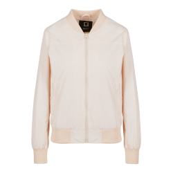 Blouson Brandit Jula coupe femme en polyester bords c&ocirc;tes - Rose / XS