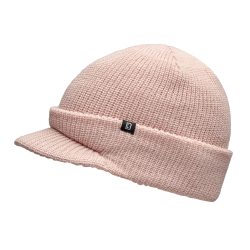 Bonnet &agrave; visi&egrave;re Brandit Shield en maille &eacute;paisse - Rose