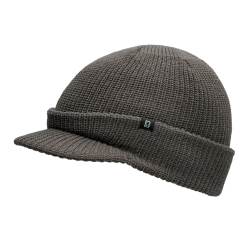Bonnet &agrave; visi&egrave;re Brandit Shield en maille &eacute;paisse - Anthracite