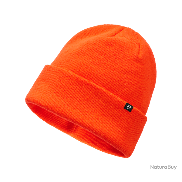 Bonnet Brandit Arcylique Tissage Fin - Orange
