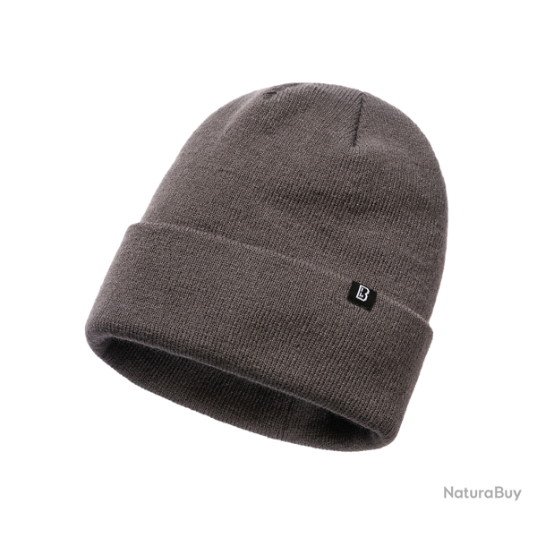Bonnet Brandit Arcylique Tissage Fin - Anthracite