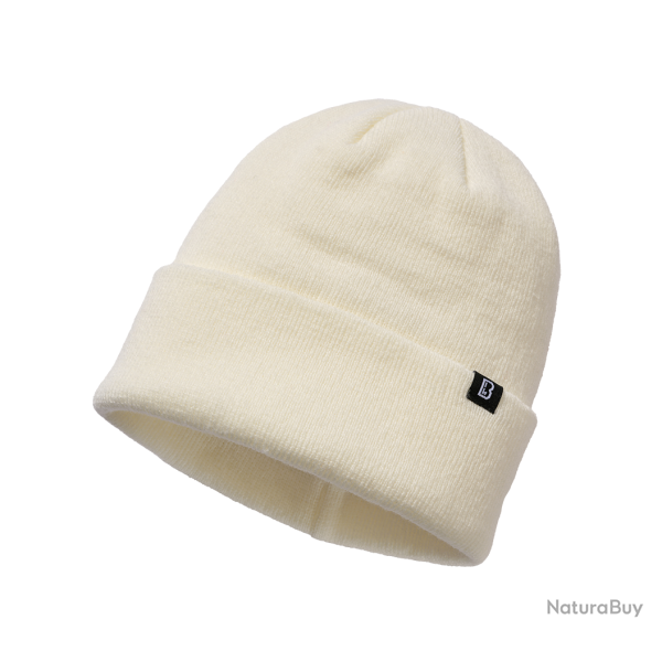 Bonnet Brandit Arcylique Tissage Fin - Old White