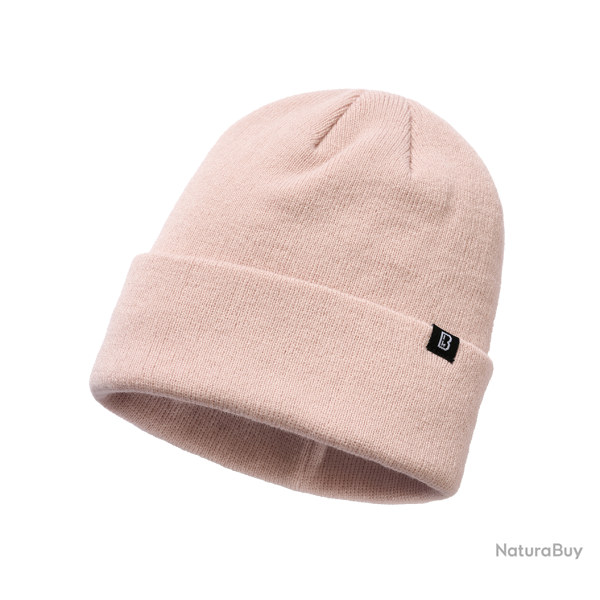Bonnet Brandit Arcylique Tissage Fin - Rose