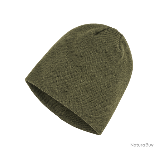 Bonnet Brandit Beanie Mover en maille polyacrylique - Vert olive