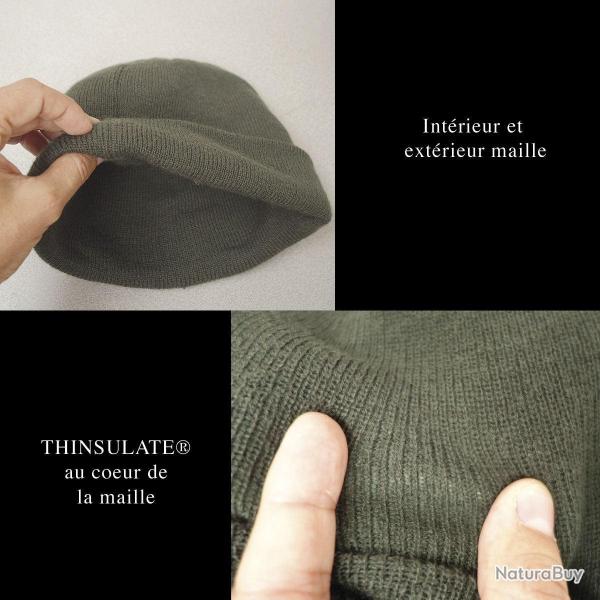 Bonnet OPEX en maille acrylique doubl�e Thinsulate - Vert