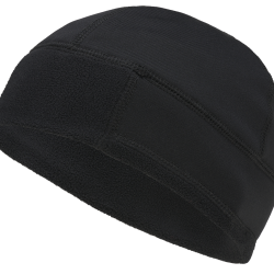 Bonnet polaire Brandit BW en polyester extensible &agrave; coutures - Noir
