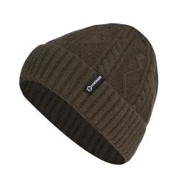 Bonnet tricot&eacute; Pentagon Yukon 100% acrylique &agrave; revers - RAL7013 / Taille unique