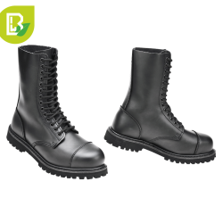 Bottes Brandit Vegantom 14 oeillets tige polyur&eacute;thane - Noir / 7